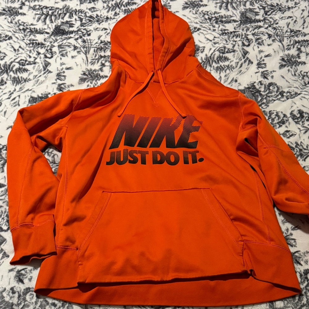 Nike Vibrant Orange Hoodie